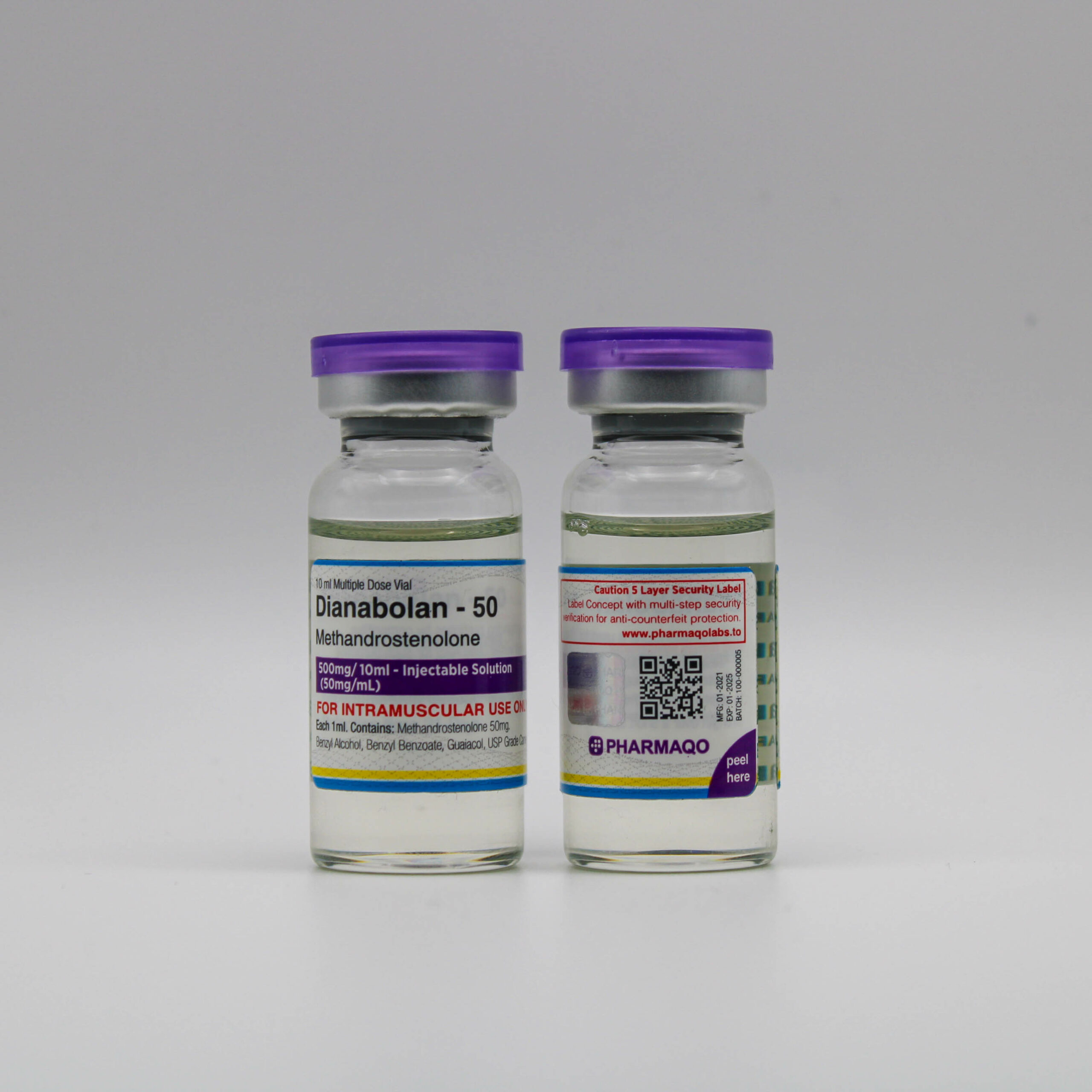 Vial-20-scaled-1.jpg Pharmaqo Labs Dianabolan 50mg/ml - Injectable