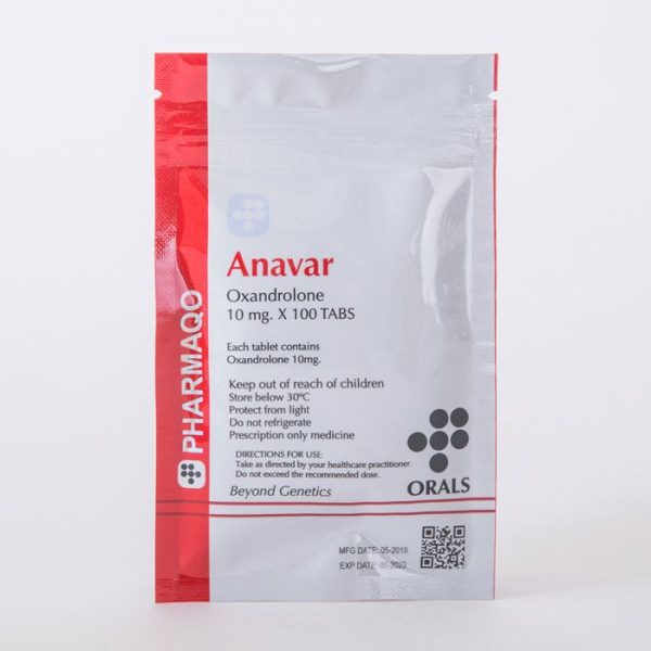 Pharmaqo Labs Anavar 10mg x 100 tabs