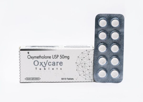 Oxymetholone USP 50mg - Oxycare Tablets