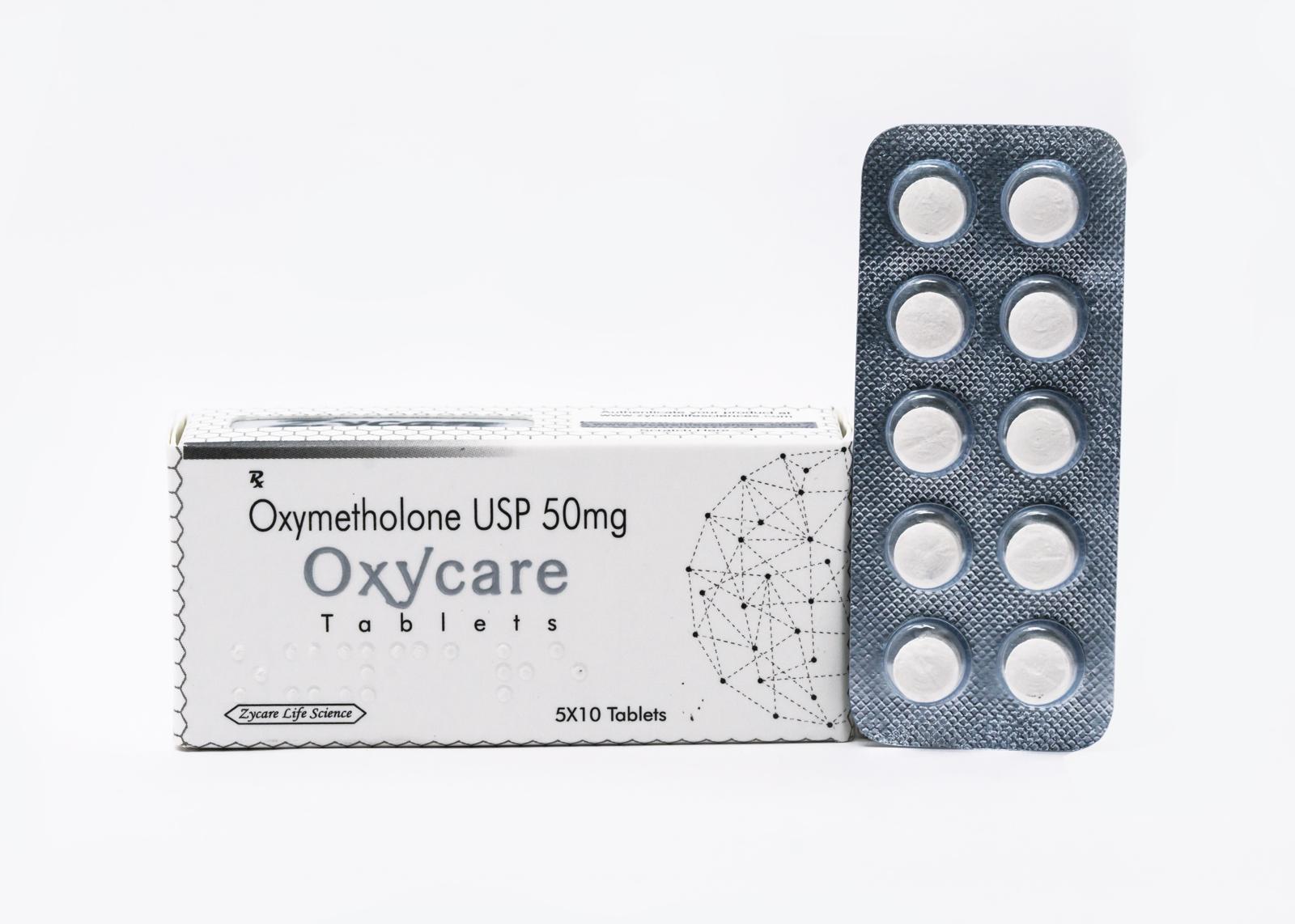 Oxymetholone USP 50mg - Oxycare Tablets