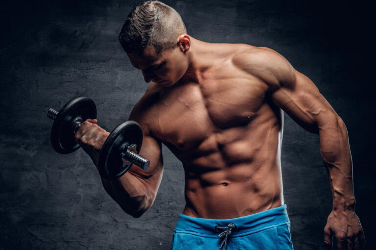A Bodybuilder Undergoing a Cutting Cycle