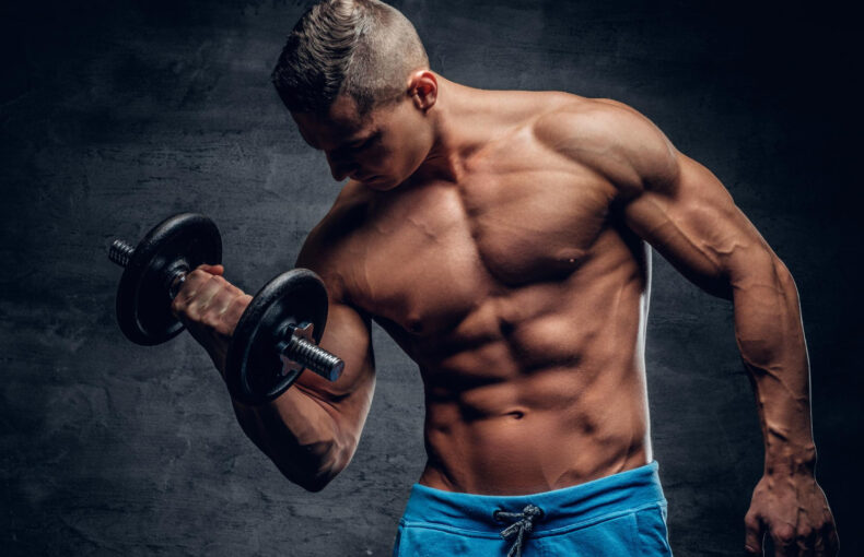 A Bodybuilder Undergoing a Cutting Cycle