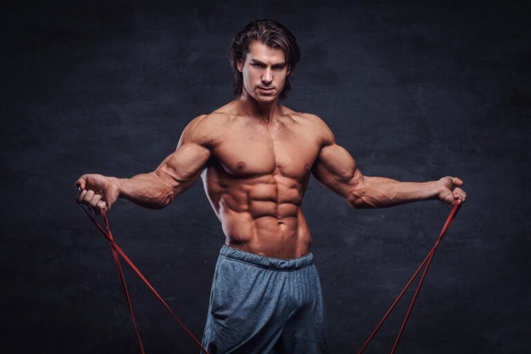 Bodybuilder After Taking HGH