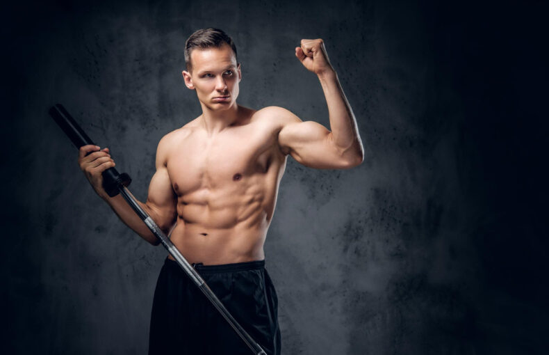 Bodybuilder on Cutting Cycle