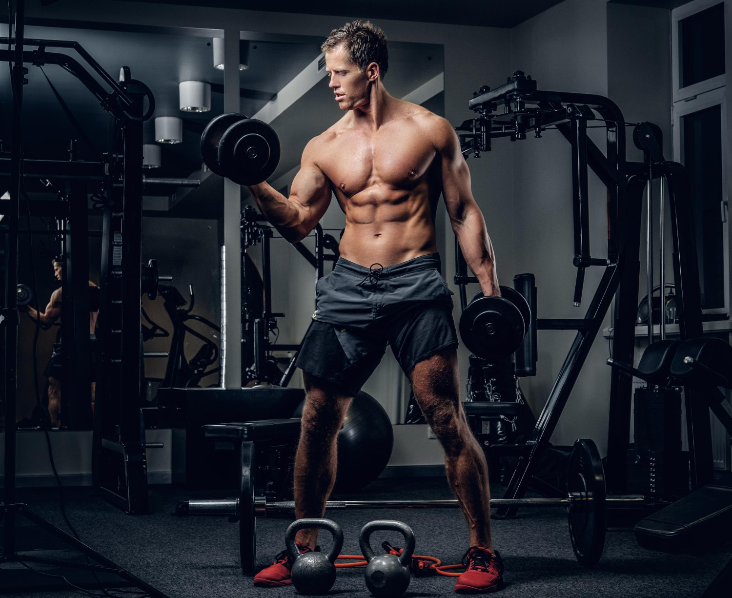 Bodybuilder on Steroids