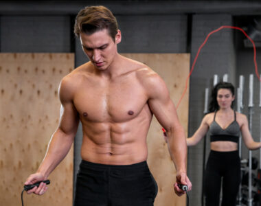 Athlete Showcasing a Lean Well-defined Physique