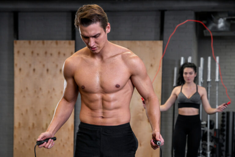 Athlete Showcasing a Lean Well-defined Physique
