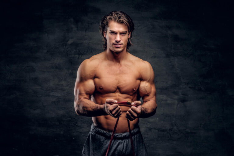 Bodybuilder After Using Anadrol