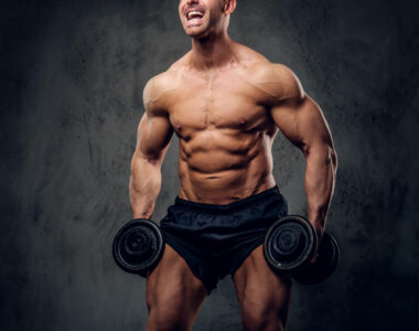 Bodybuilder After Using Nandrolone
