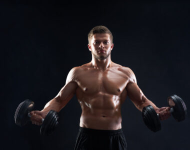 Bodybuilder After Using Steroids