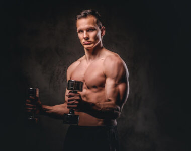 Bodybuilder After Using Turinabol