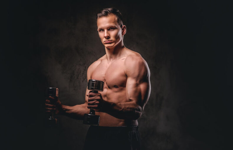 Bodybuilder After Using Turinabol