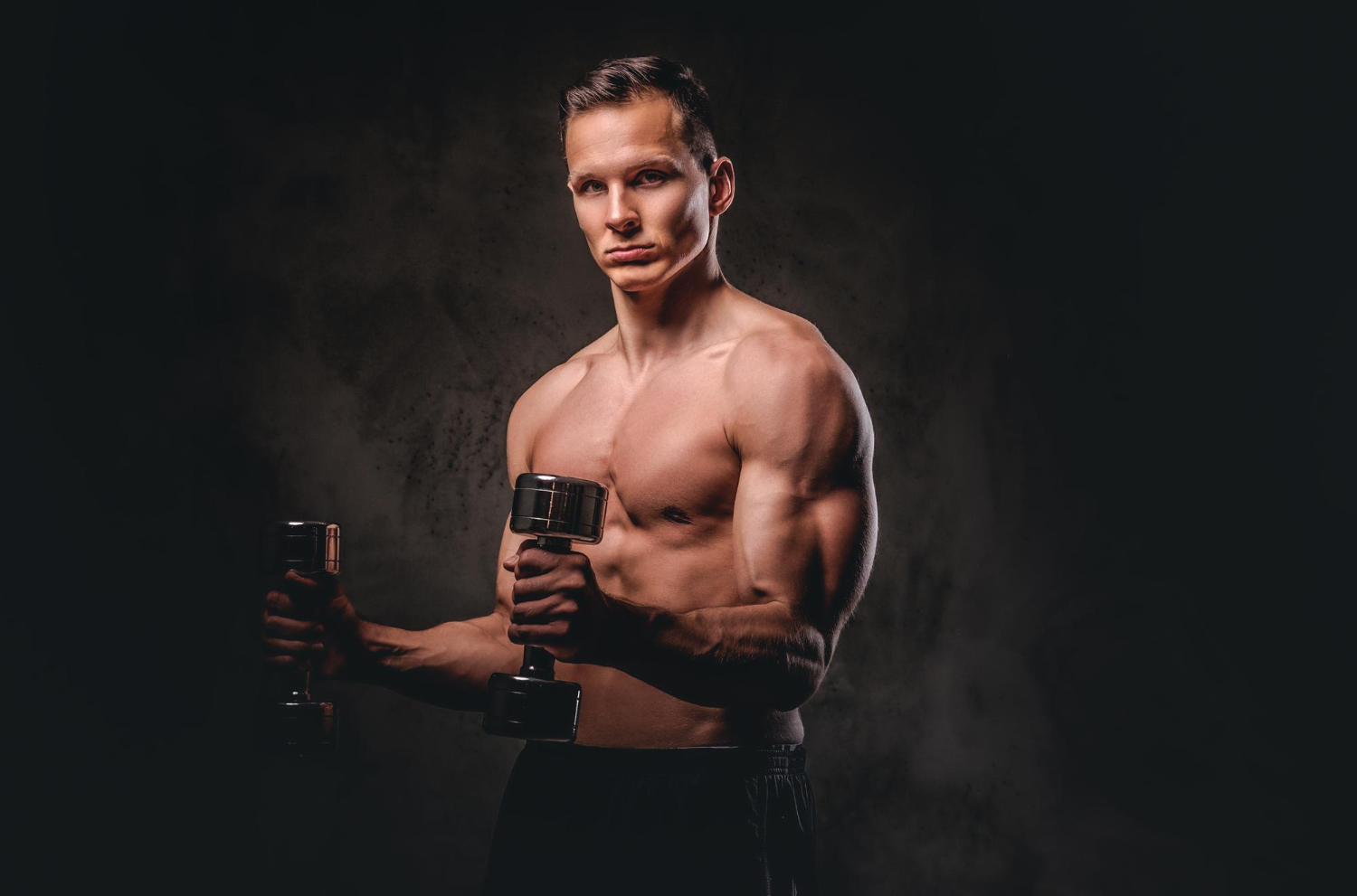 Bodybuilder After Using Turinabol