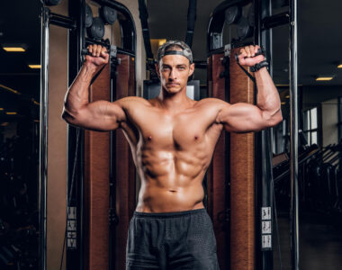 Bodybuilder During a Mass-building Cycle