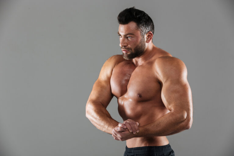 Bodybuilder on Sustanon Cycle