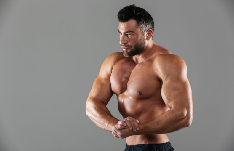 Bodybuilder on Sustanon Cycle