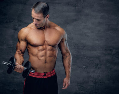 Bodybuilder on Steroid Cycle