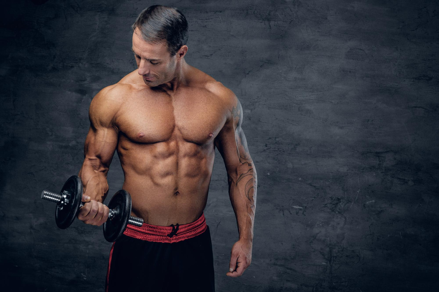 Bodybuilder on Steroid Cycle