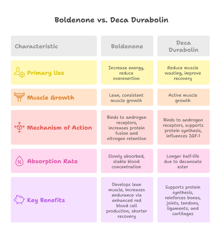 Boldenone vs Deca Boldenone vs Deca