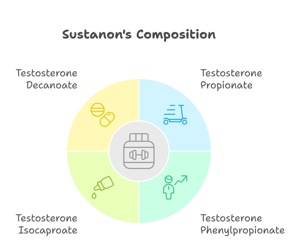 Figure 1: Composition of Sustanon Composition of Sustanon