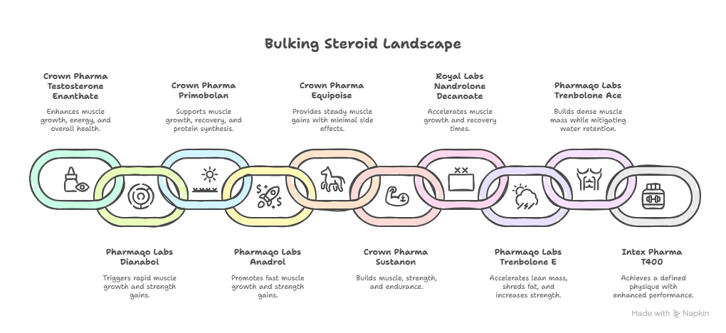 Top Bulking Steroids From Renowned Brands Top Bulking Steroids From Renowned Brands