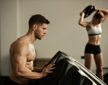 Bodybuilder After Using Nandrolone