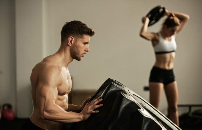 Bodybuilder After Using Nandrolone