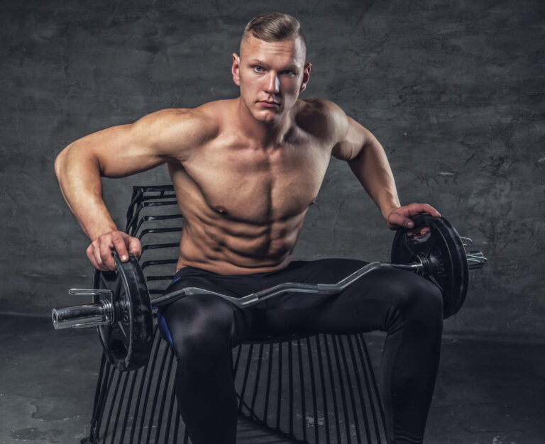 Bodybuilder After Using Crown Pharma Steroids