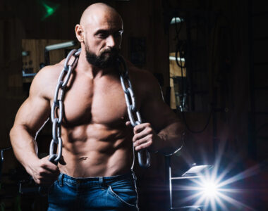 Bodybuilder During Bulking Cycle