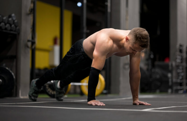 Bodybuilder During Cutting Cycle