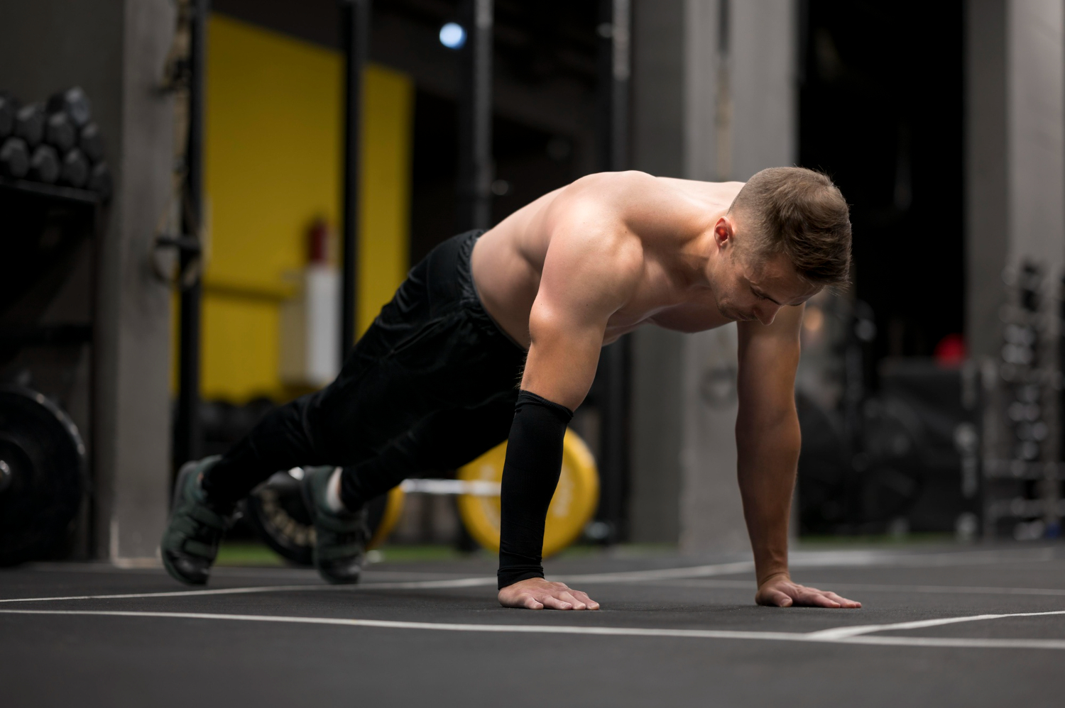 Bodybuilder During Cutting Cycle