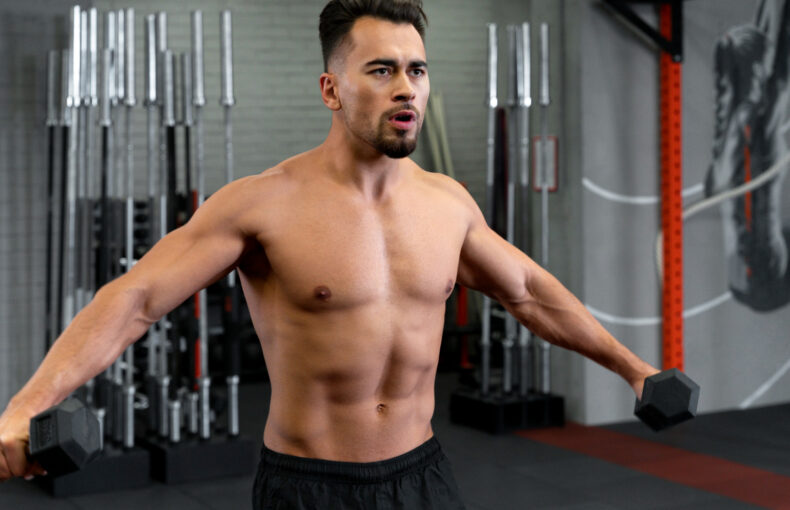 Bodybuilder on Crown Pharma Steroids