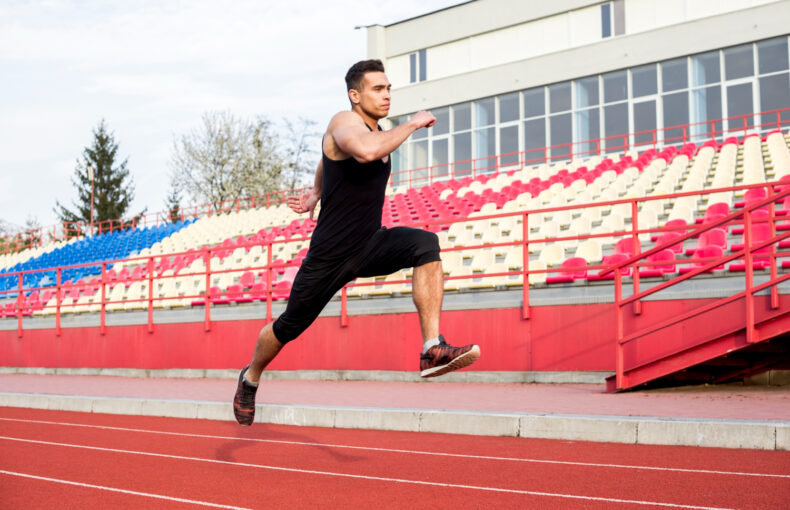 Bodybuilder on Winstrol