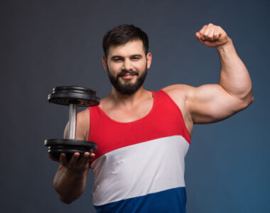 Bodybuilder on Winstrol Cycle